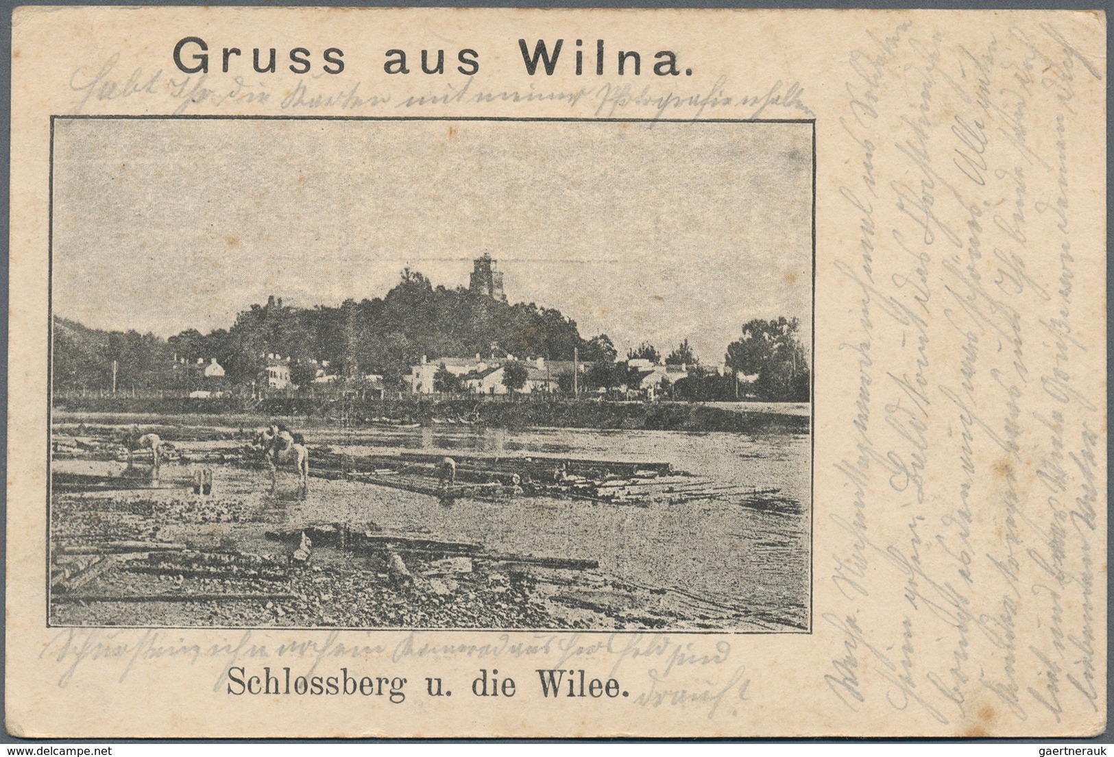 21759 Ansichtskarten: 1897/1920, rund 350 zumeist gebrauchte Ansichtskarten, dabei einige schöne Lithos, M