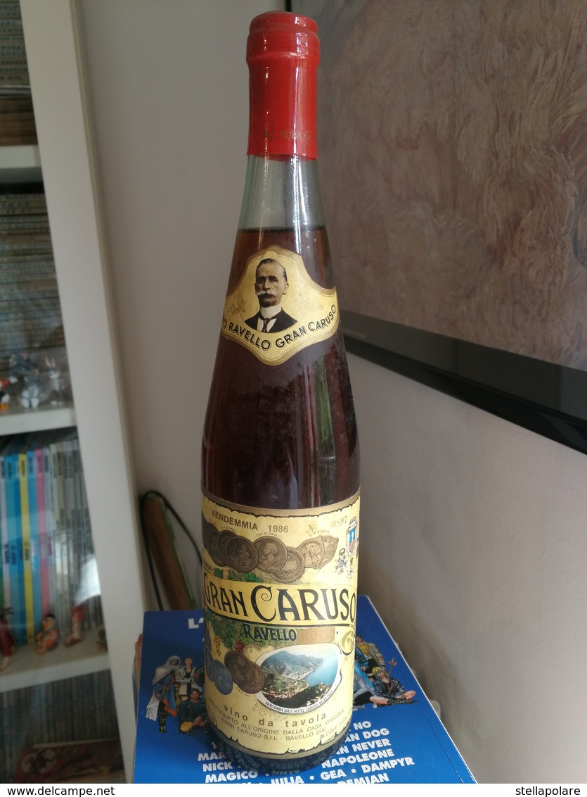 GRAN VINO CARUSO RAVELLO COSTIERA AMALFITANA - ANNI 70 - Vin