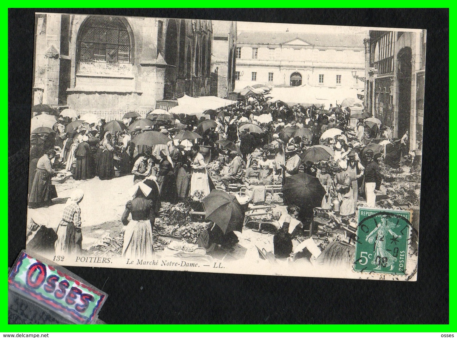 - POITIERS -.Marché Notre Dame (recto Verso) - Poitiers