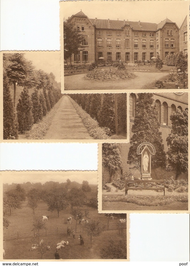 Lovendegem : Soeurs De La Charité / Zusters Van Liefde Van J.M. Gesticht Bernadette - 4 Kaarten ( Deel 1) - Lovendegem