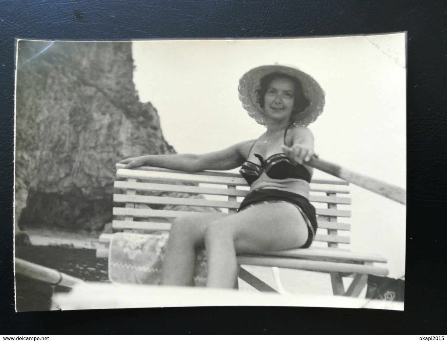 VOYAGE D UN COUPLE EN FRANCE -  ITALIE VARIGOTTI EN 1964 MER PLAGE JEUX MONTAGNES LOT 25 PHOTOS ORIGINALES NOIR -  BLANC