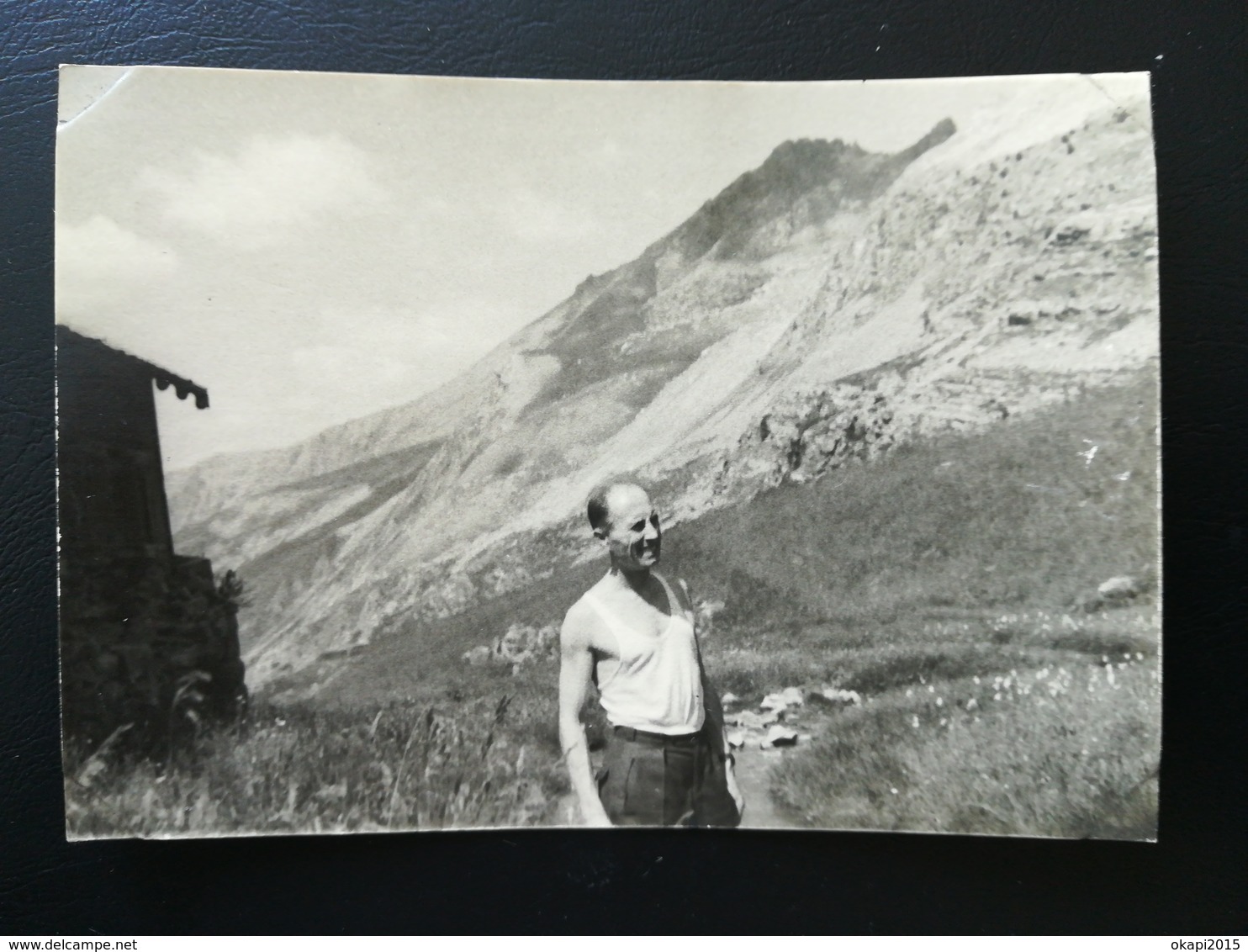 VOYAGE D UN COUPLE EN FRANCE -  ITALIE VARIGOTTI EN 1964 MER PLAGE JEUX MONTAGNES LOT 25 PHOTOS ORIGINALES NOIR -  BLANC