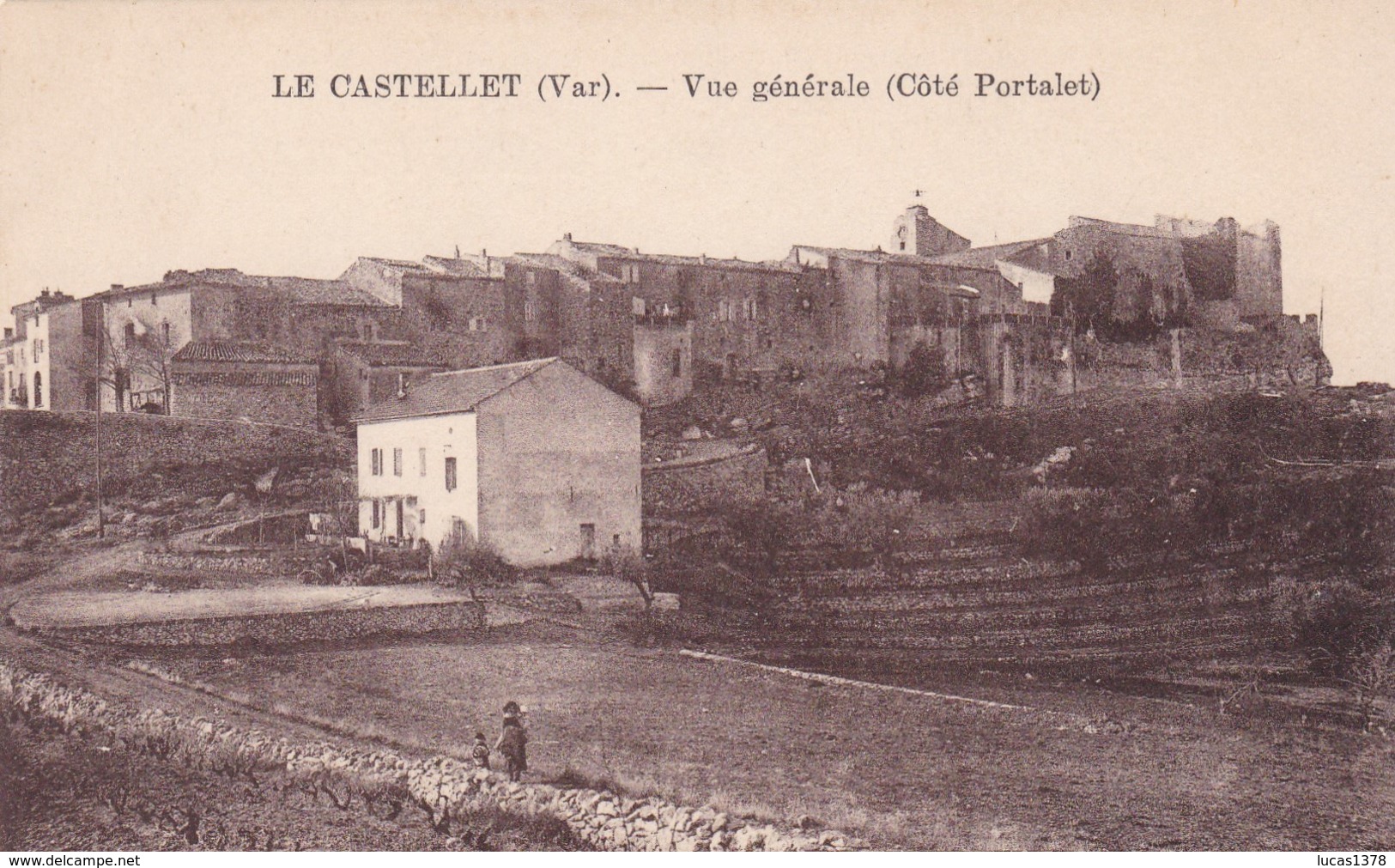 83 / LE CASTELLET / VUE GENERALE / COTE PORTALET - Le Castellet