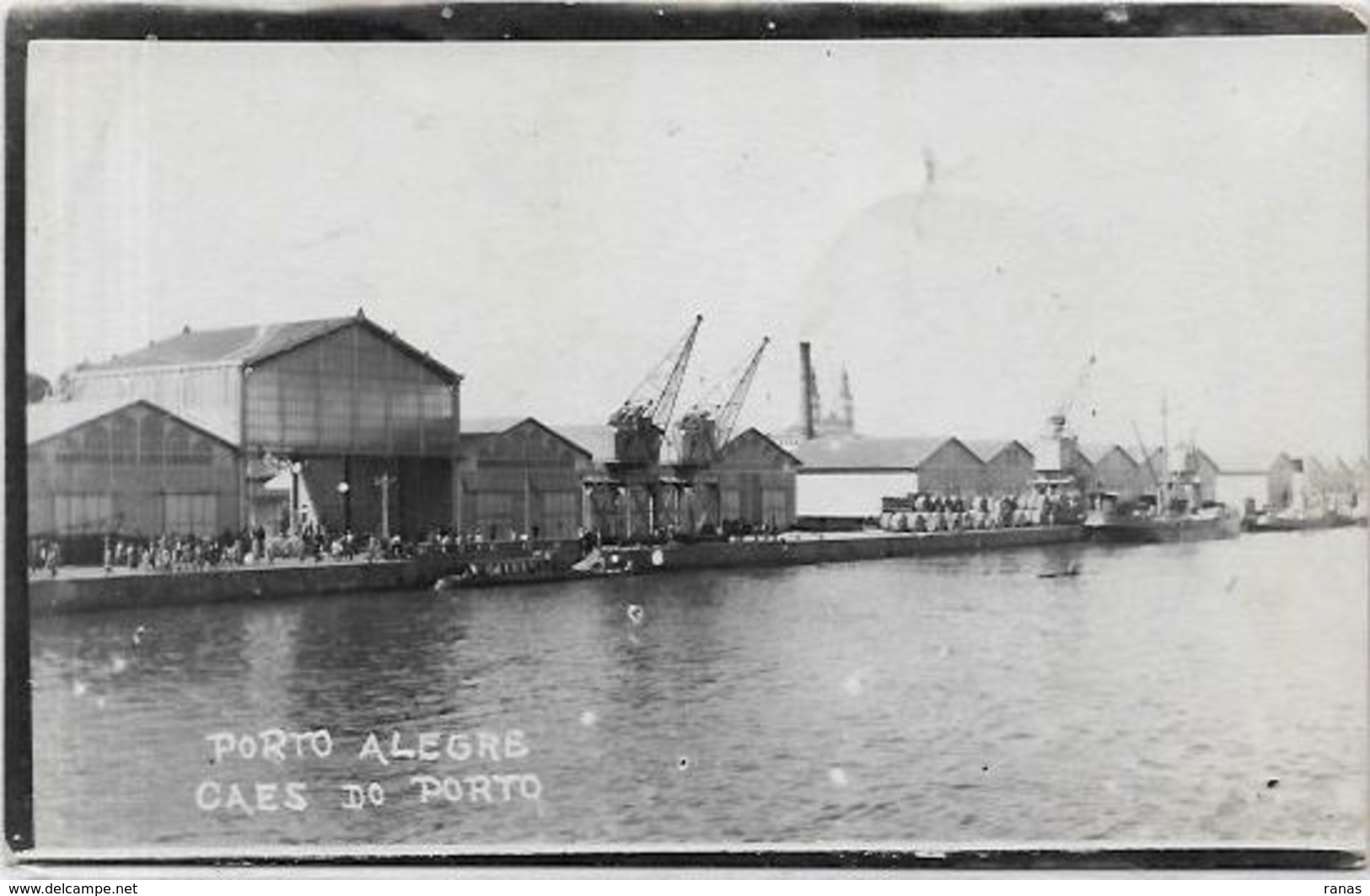 CPA Brésil Brazil Circulé Porto Alegre Carte Photo RPPC - Porto Alegre