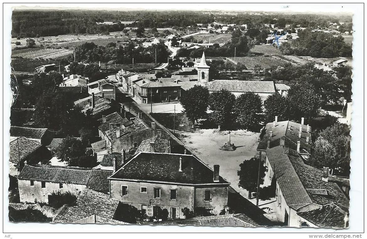 CPSM EN AVION AU DESSUS DE... VENSAC, VUE GENERALE AERIENNE, Format 9 Cm Sur 14 Cm Environ, GIRONDE 33 - Other & Unclassified