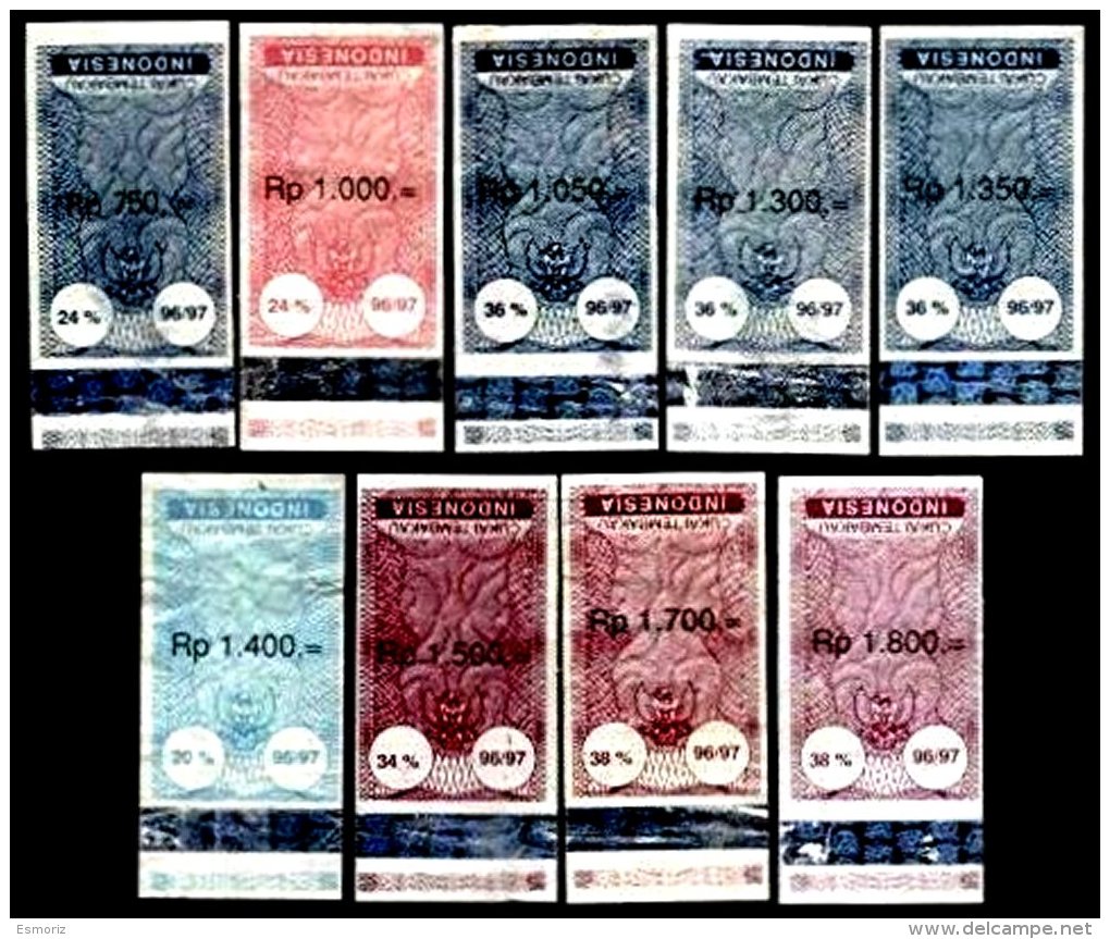 INDONESIA, Tobacco Tax, F/VF - Indonesia