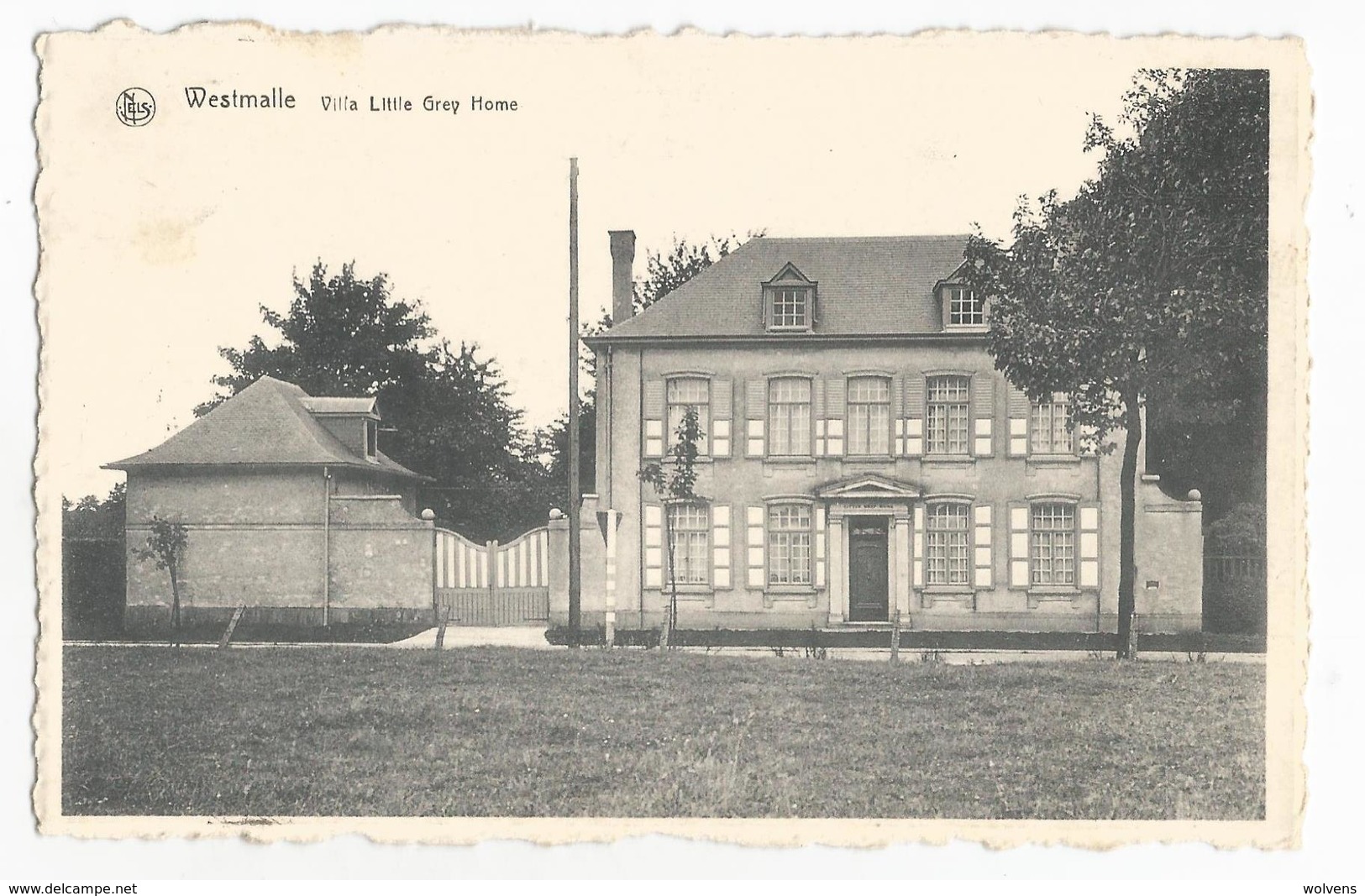 Westmalle Villa Little Grey Home Oude Postkaart - Malle