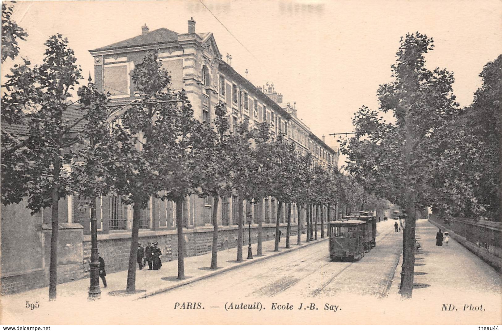 ¤¤  -   PARIS   -   AUTEUIL  -  Ecole J.B. Say   -  ¤¤ - Arrondissement: 16