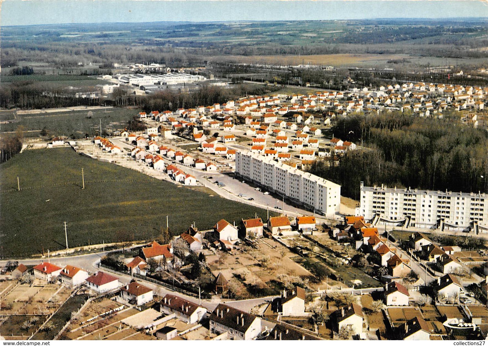 89-MIGENNES-VUE AERIENNE GENERALE - Migennes