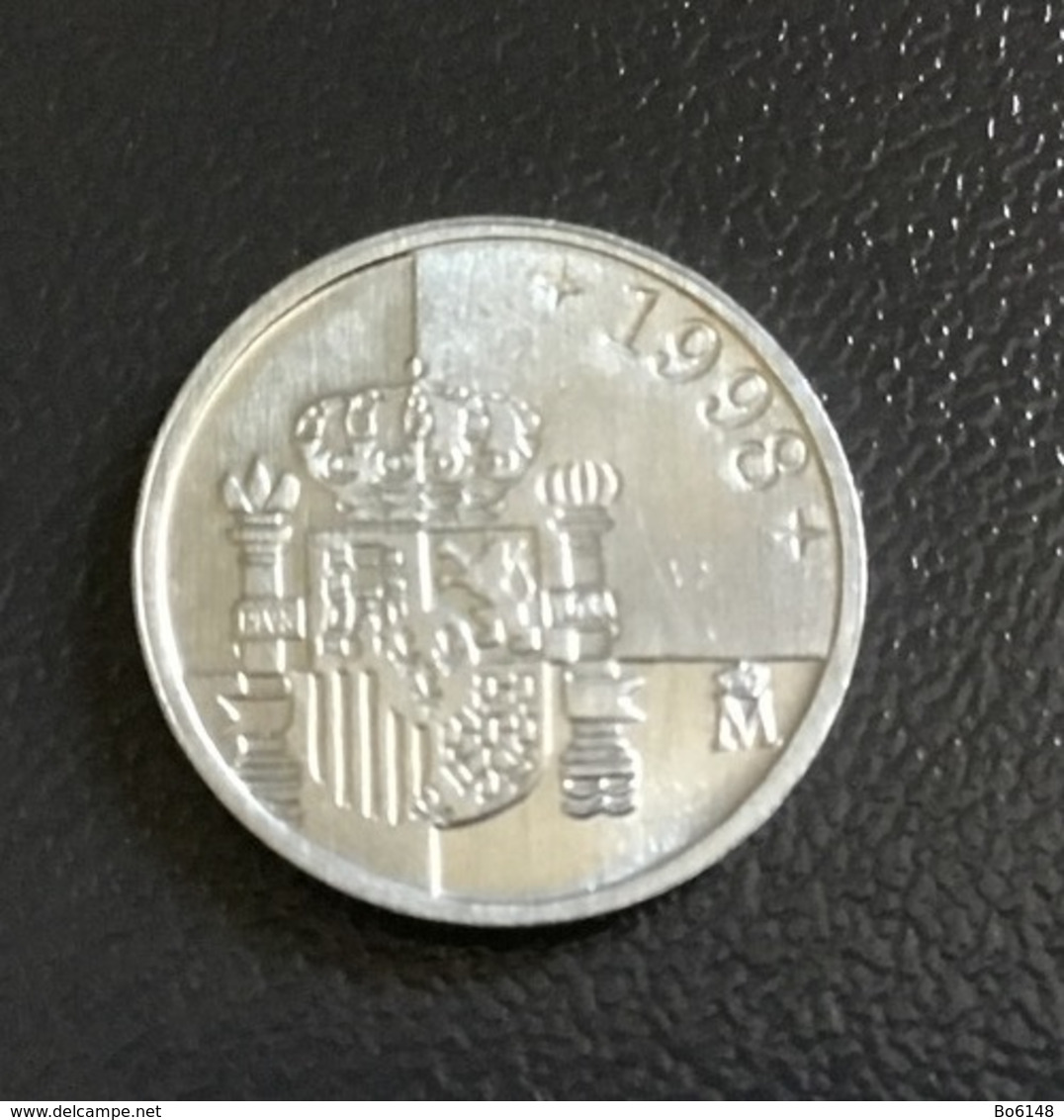 SPAGNA  ESPANA - 1998 - Moneta 1 PESETA JUAN CARLOS , Formato Micro,  Ottima - 1 Peseta