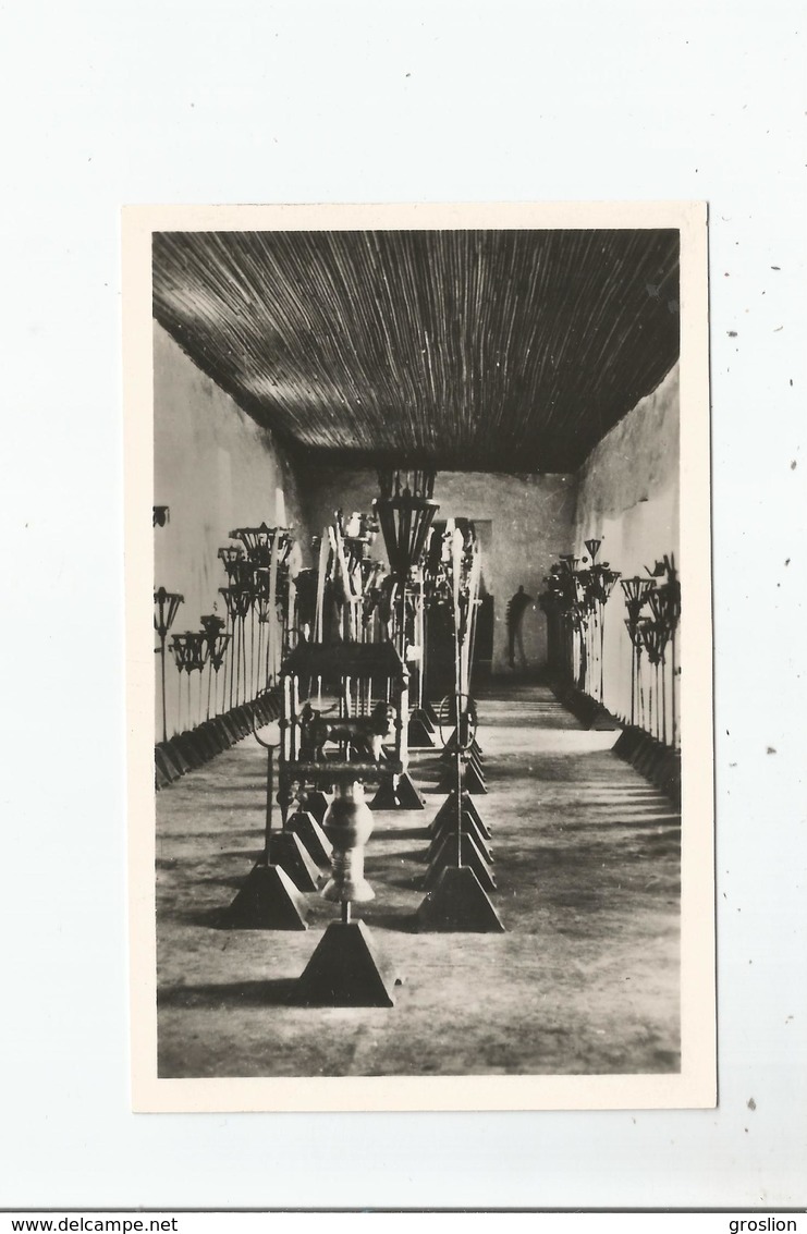 ABOMEY 2 CARTE PHOTO  LA SALLE DES ASSINS - Dahomey