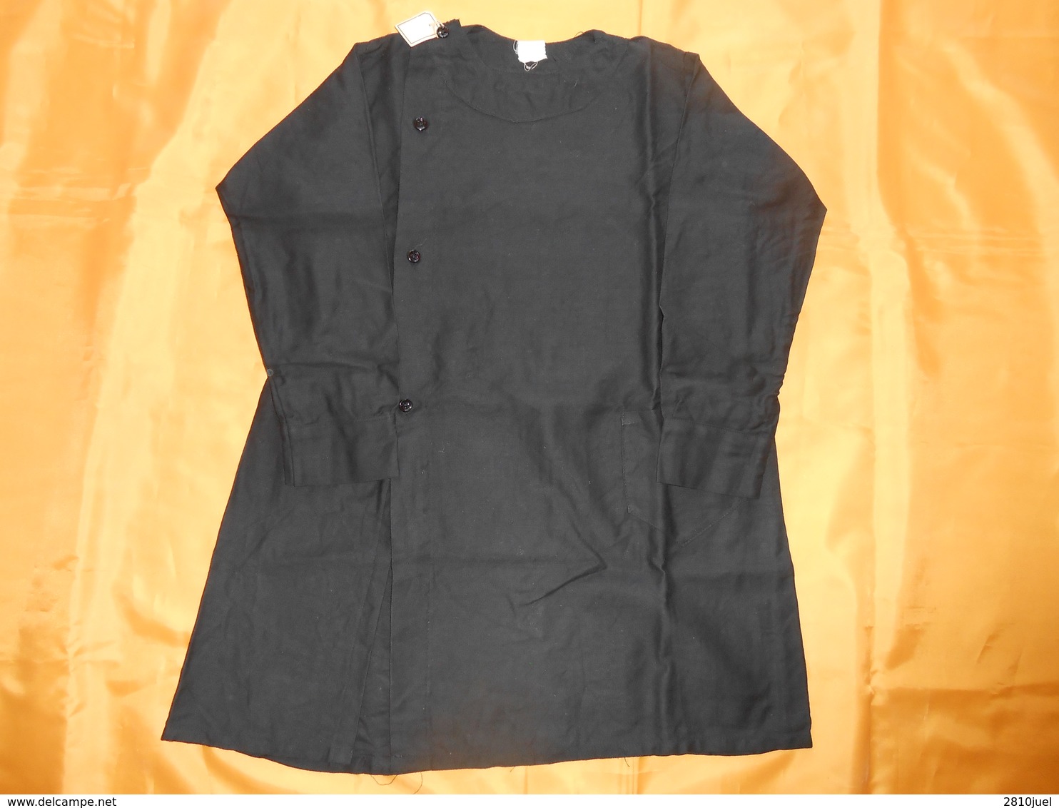 Blouse Ancienne Ecolier Noire  - - 1940-1970