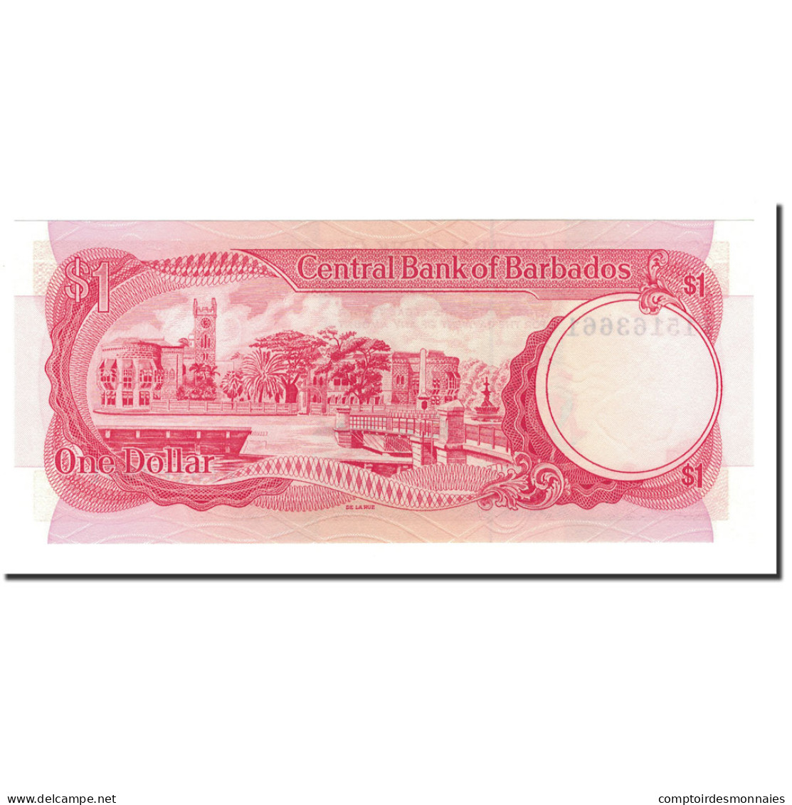 Billet, Barbados, 1 Dollar, 1973, KM:29a, NEUF - Barbades