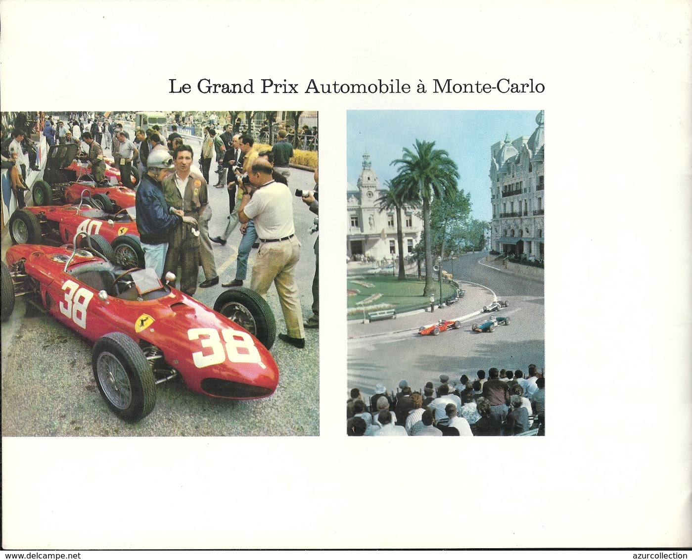 MONTE CARLO 63 . SUPER EN COULEUR .GOLF .RALLYE . GRAND PRIX MONACO .TENNIS ... - Tourisme & Régions