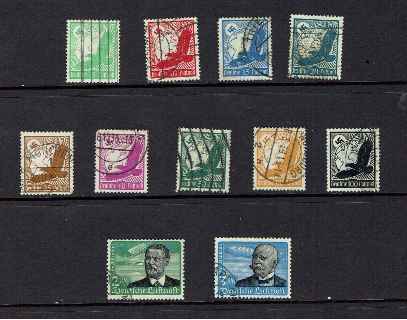 GERMANY...used...airmail 1934 - Airmail & Zeppelin