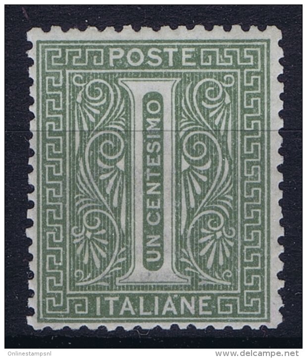 Italy:  Sa I 14  DeLaRue Postfrisch/neuf Sans Charniere /MNH/**  Signed/ Signé/signiert/ Approvato Fiecchi - Mint/hinged