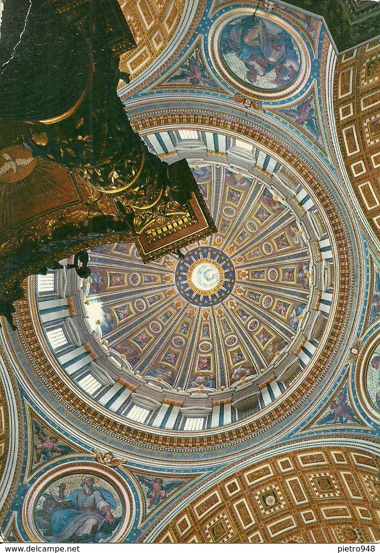 Città Del Vaticano, Basilica Di San Pietro Interno Cupola, Basilique De St Pierre Interieur De La Cupole - Vaticano (Ciudad Del)