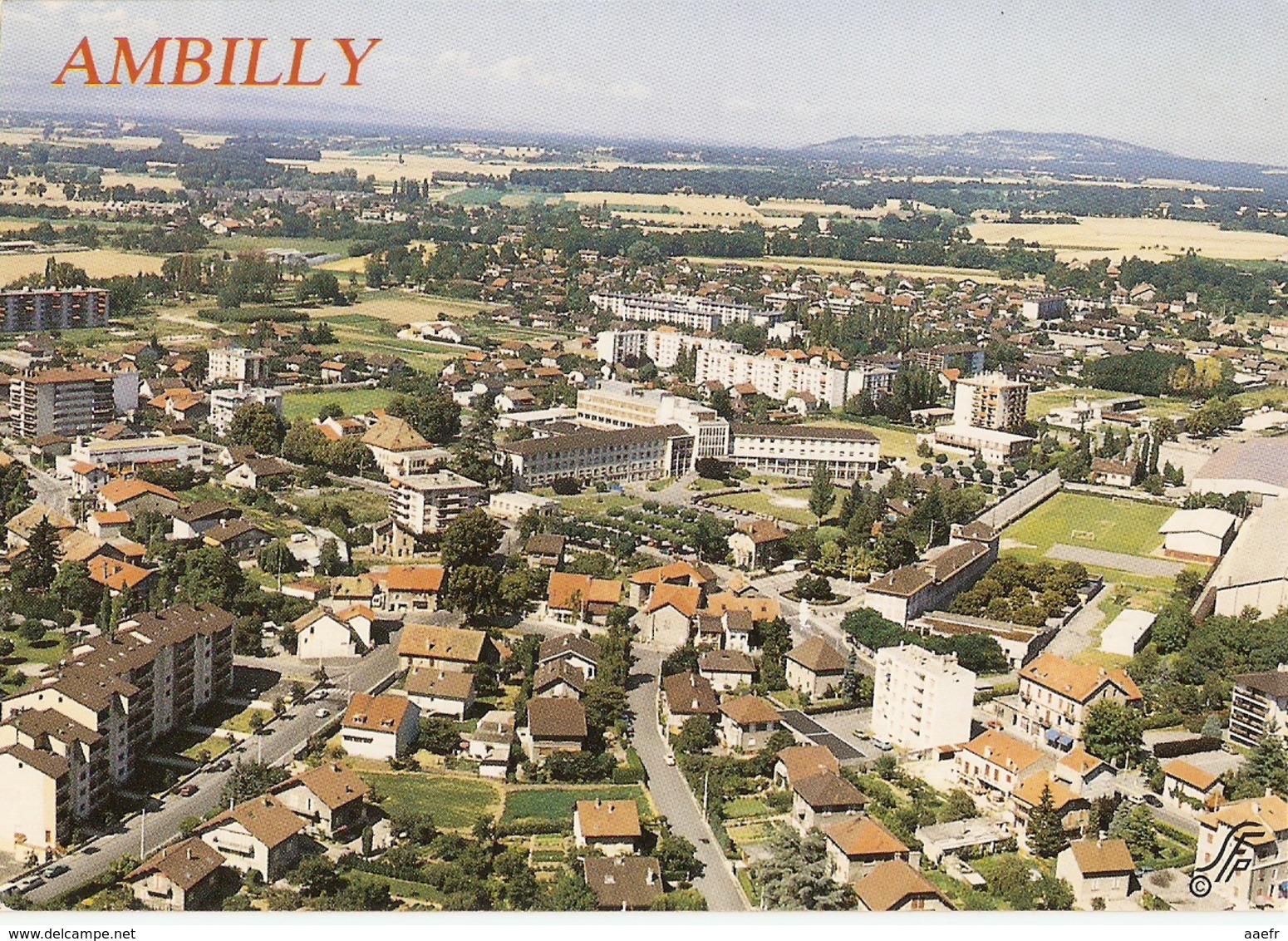 CP 74 France 1997 - Ambilly, Le Centre Hospitalier Et Les Voirons - Autres & Non Classés