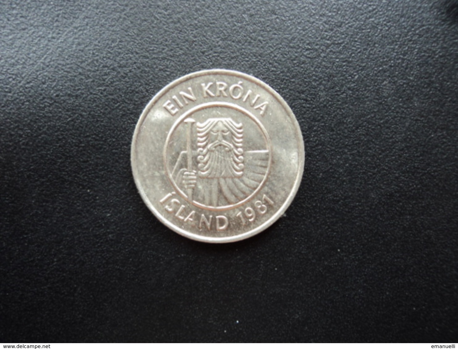 ISLANDE : 1 KRONA  1981  KM 27    SUP+ - Iceland