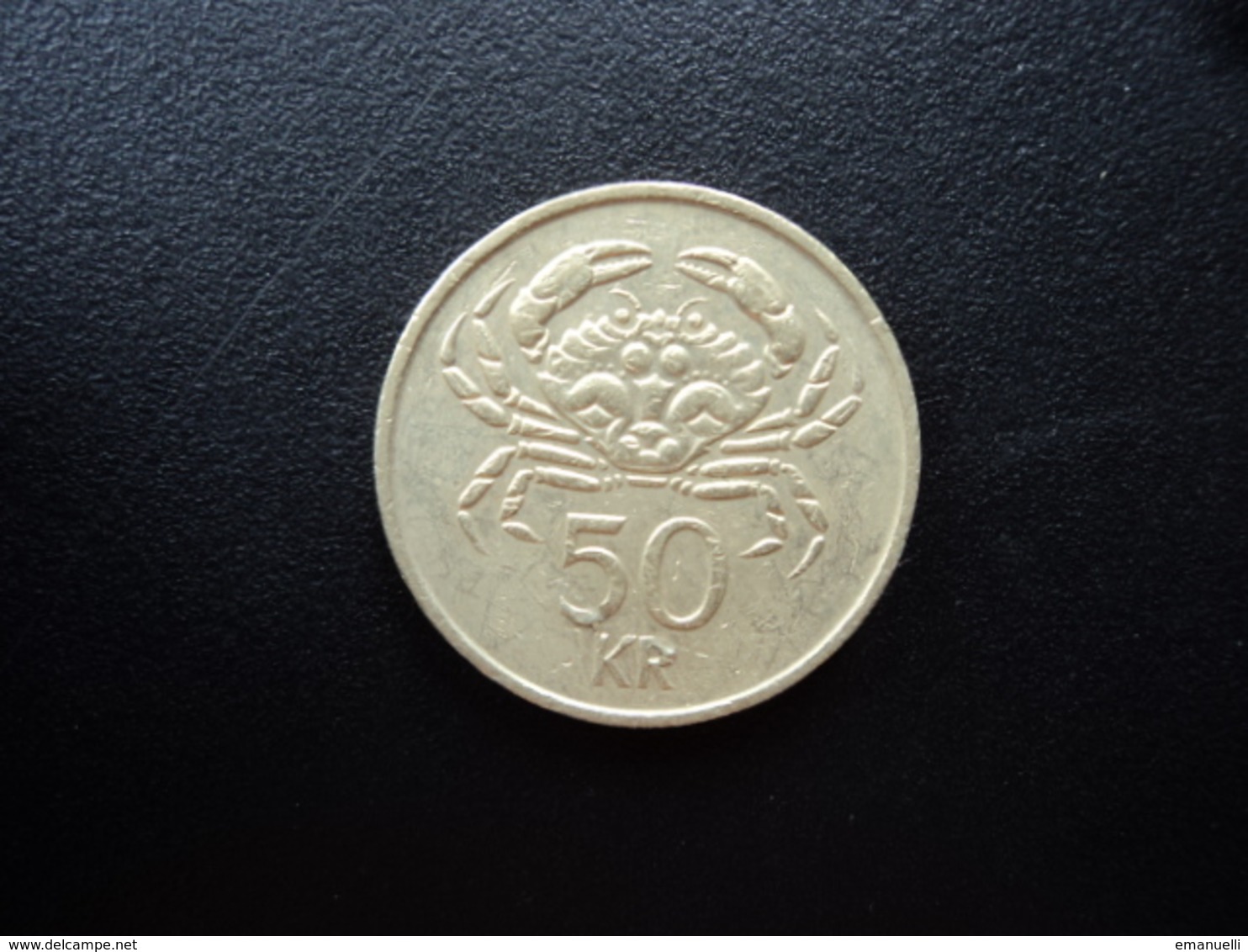 ISLANDE : 50 KRONUR  1987  KM 31   SUP * - Islandia