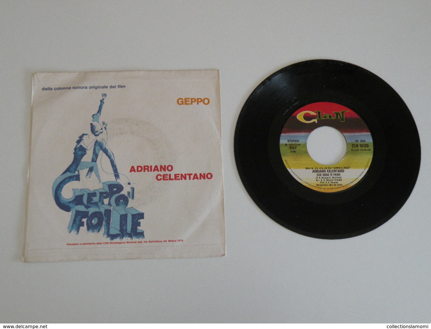 Adriano Celentano - Che Cosa Ti Farei / Geppo (1979) - Clan - Other - Italian Music