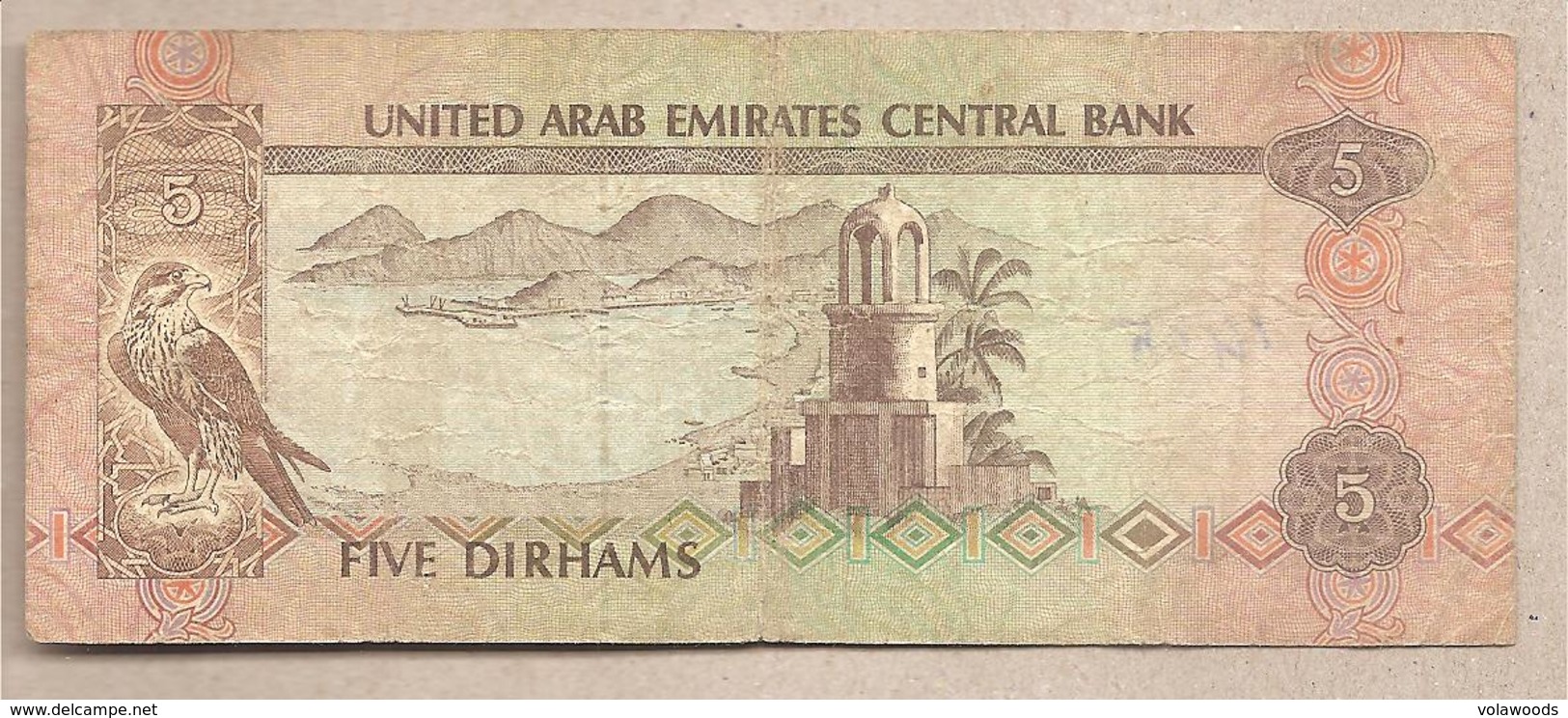 Emirati Arabi Uniti - Banconota Circolata Da 5 Dirhams P-7a - 1982 - Emirati Arabi Uniti