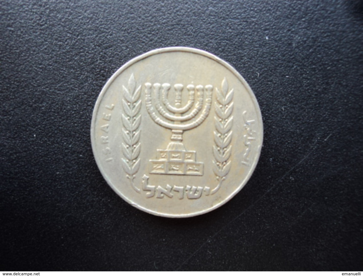 ISRAËL : 1/2 LIRA  5734 (1974)   KM 36.1    TB+ - Israel