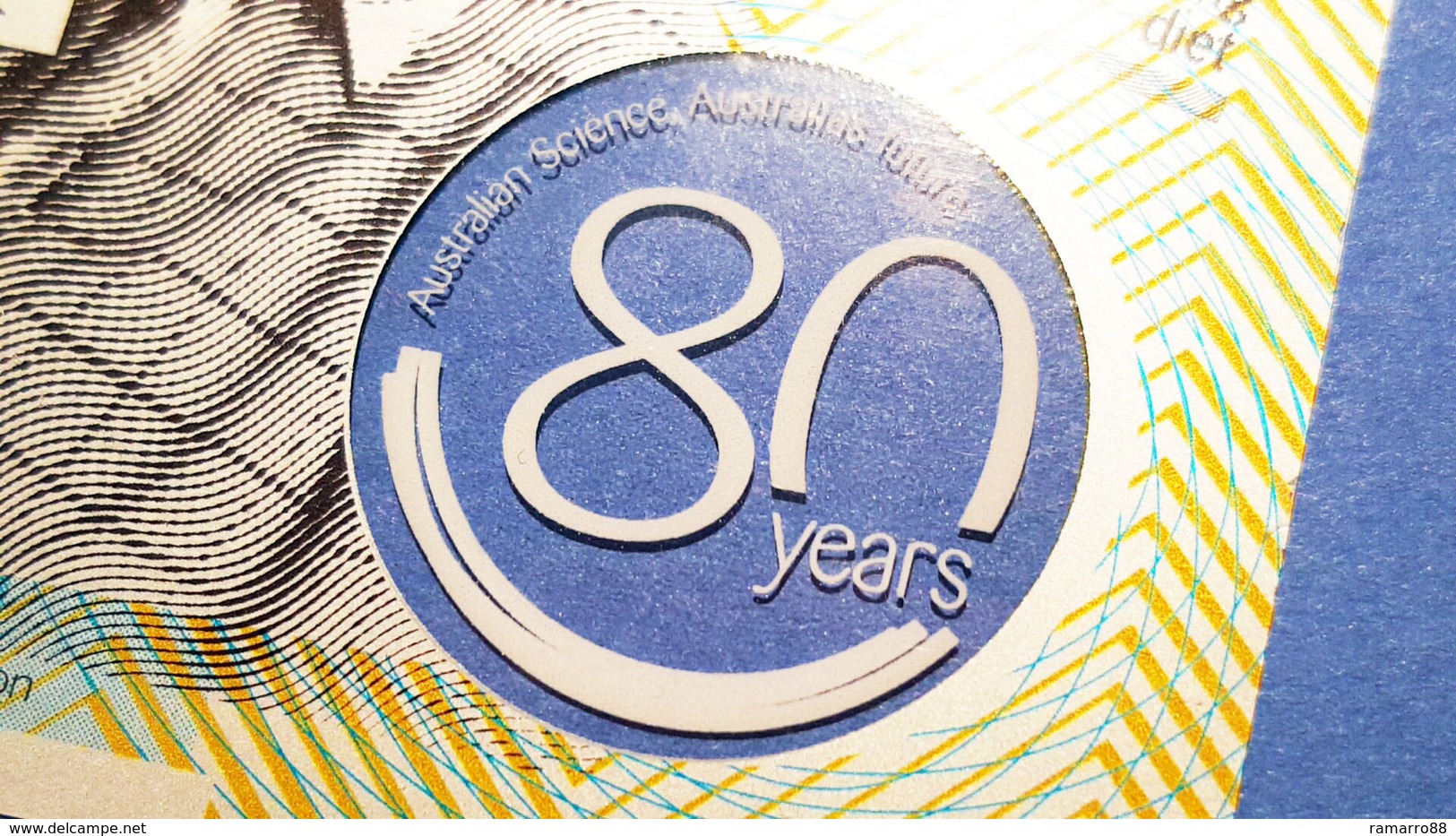 Australia CSIRO 80 Years Commemorative Polymer Specimen Note 2006 Unc- - Specimen