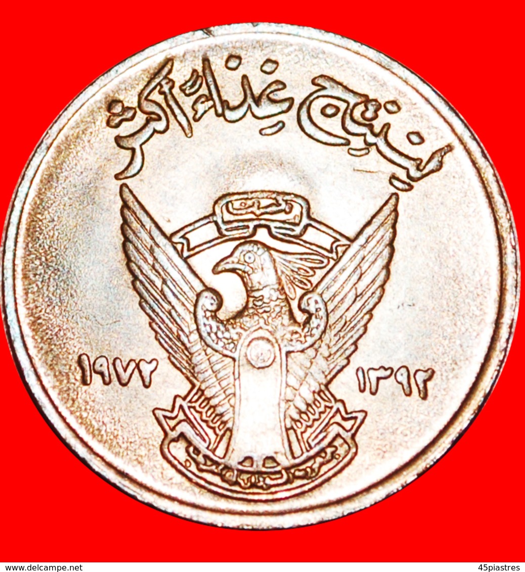 √ FAO: SUDAN ★ 5 MILLIEMES 1392-1972 MINT LUSTER!LOW START ★ NO RESERVE! - Sudan