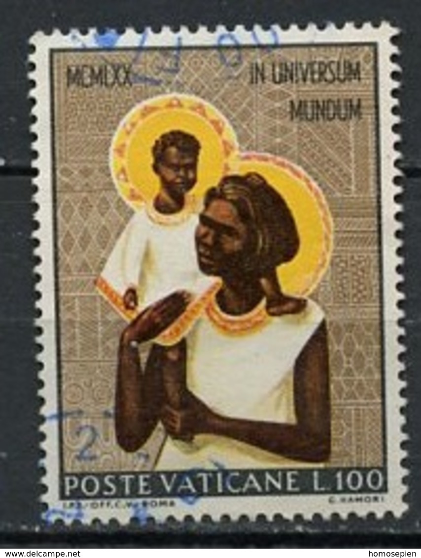 Vatican - Vatikanstadt 1970 Y&T N°515 - Michel N°574 (o) - 100l Vierge à L'enfant - Oblitérés