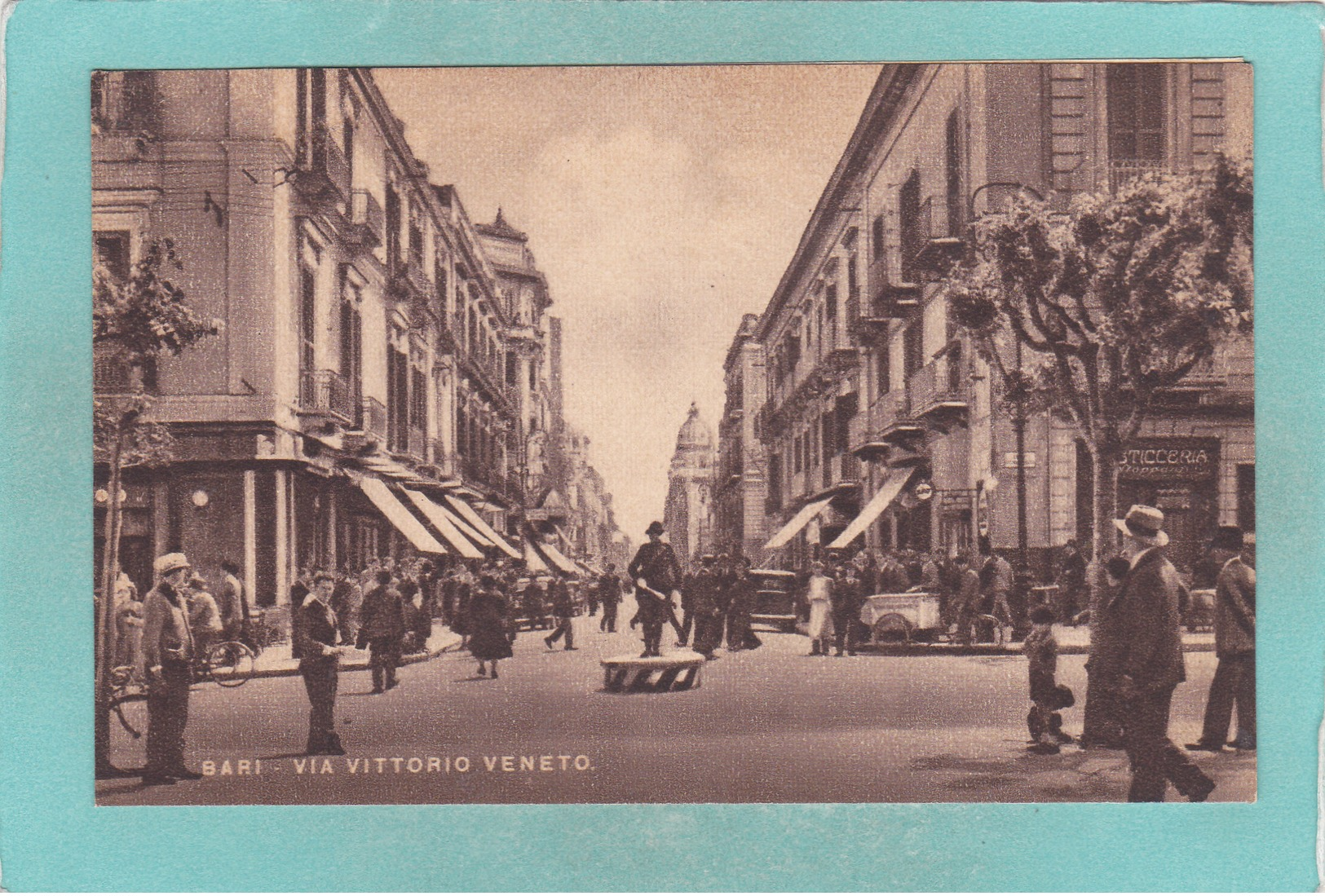 Old Small Postcard Of Bari, Apulia, Italy ,R56. - Altri & Non Classificati