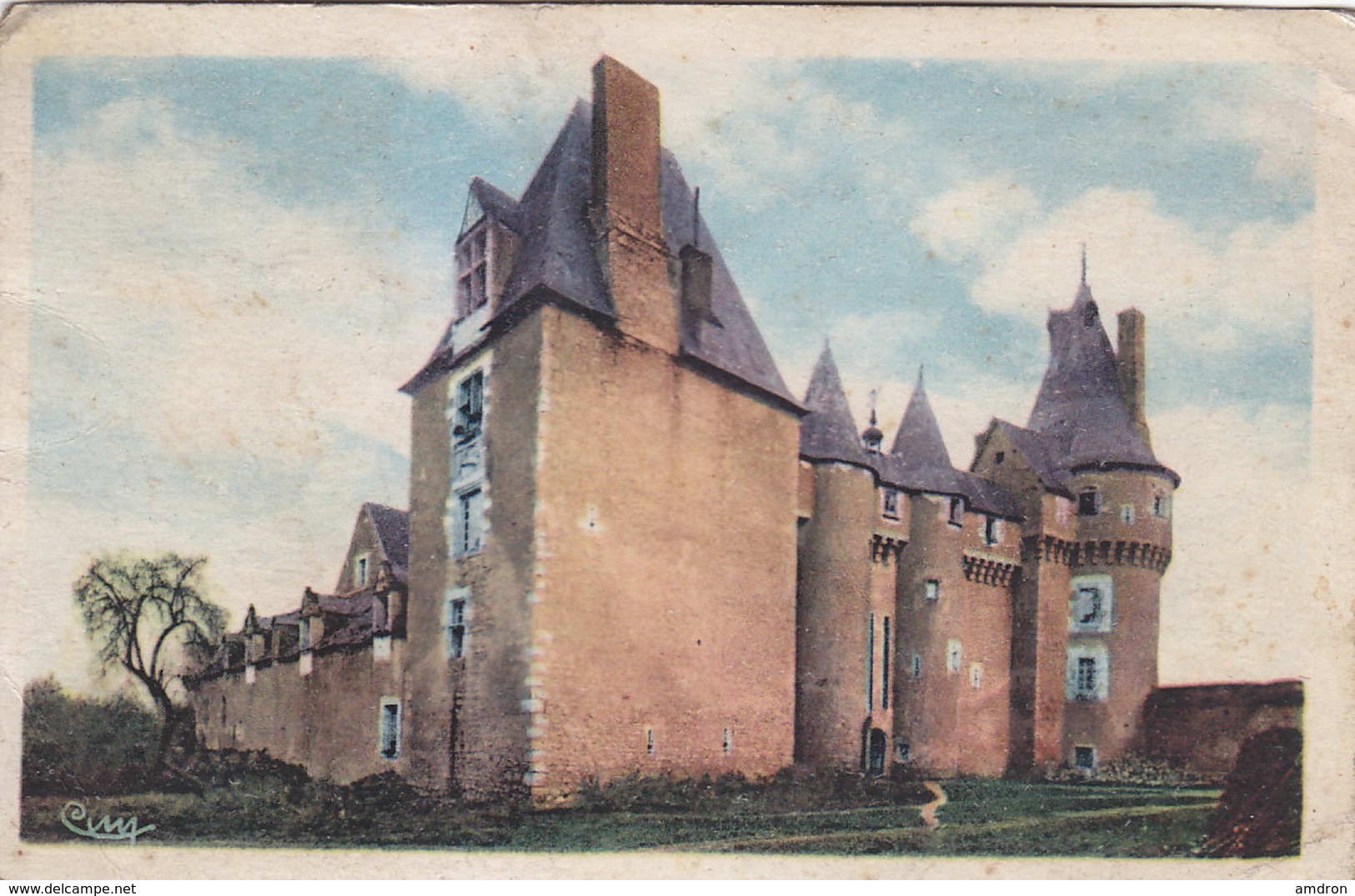 (n) Fougères Sur Bièvre - Le Chateau - Donjon - Autres & Non Classés