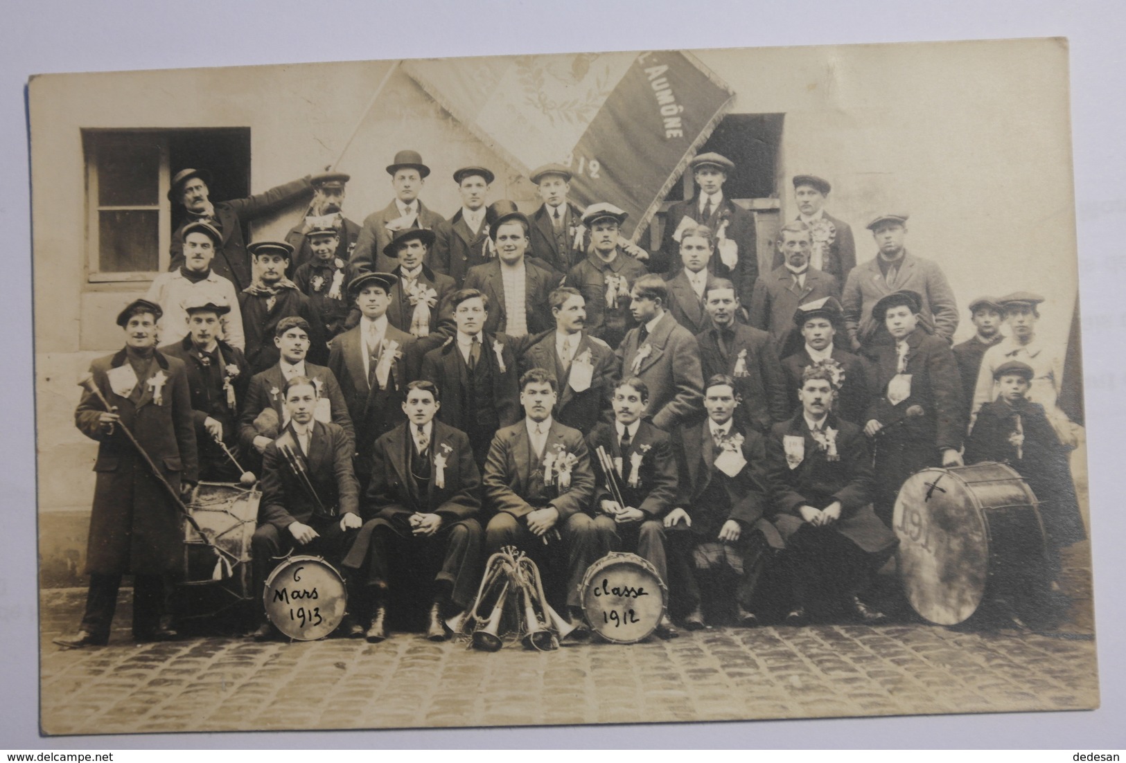 CPA St Saint Ouen L'Aumone - Orchestre Classe 1912 - NAS03 - Saint-Ouen-l'Aumône