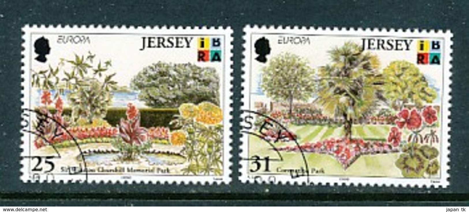 JERSEY Mi.Nr. 885-886  Europa Cept Natur- Und Nationalparks - 1999 - Used - 1999