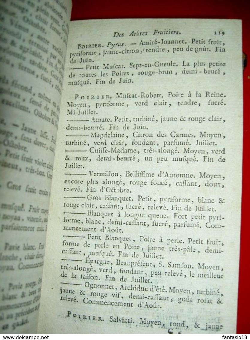 Le bon Jardinier  Almanach pout l'an septième de la République française. chez Onfroy à Paris An 7 / 1799