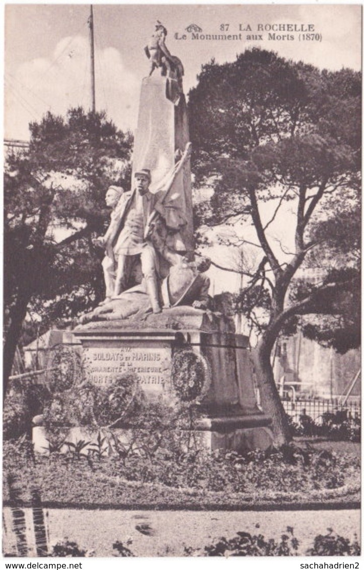 17. LA ROCHELLE. Le Monument Aux Morts (1870). 87 - La Rochelle