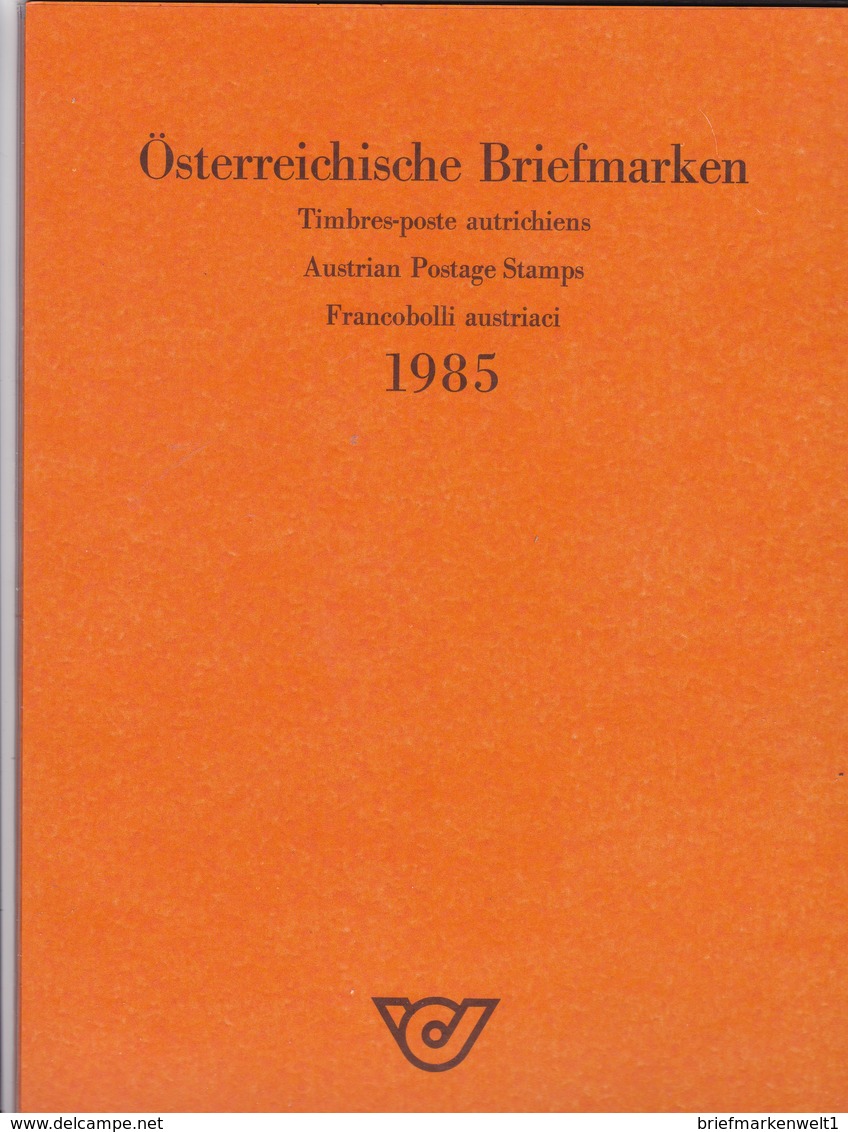 Österreich, Jahresmappe 1985** (M 102) - Ganze Jahrgänge