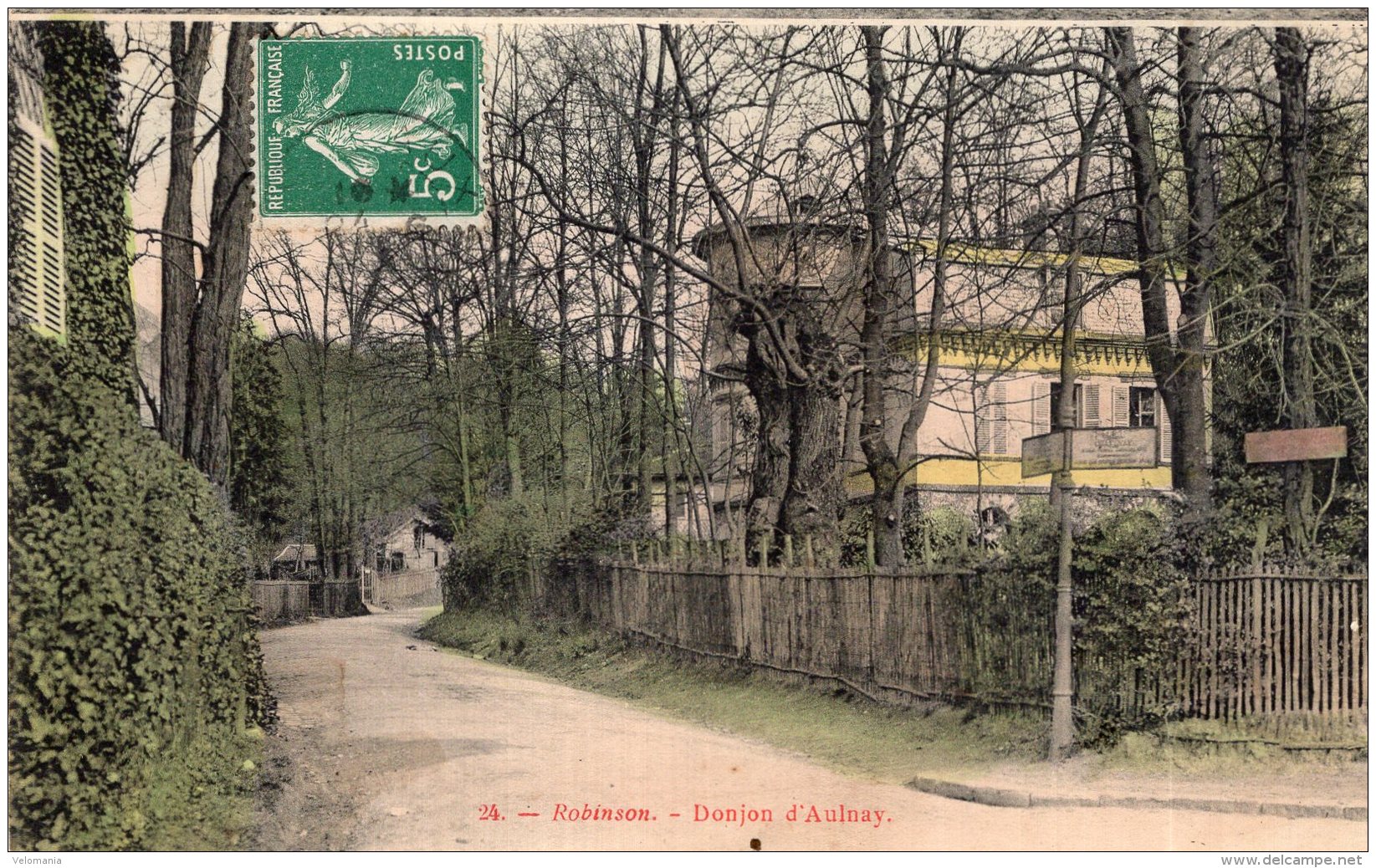 V14240 Cpa 92 Robinson -  Donjon D'Aulnay - Otros & Sin Clasificación