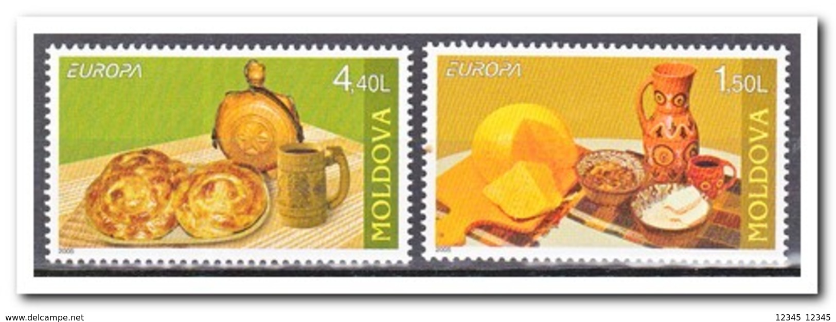 Moldavië 2005, Postfris MNH, Europe, Cept, Food - Moldavië