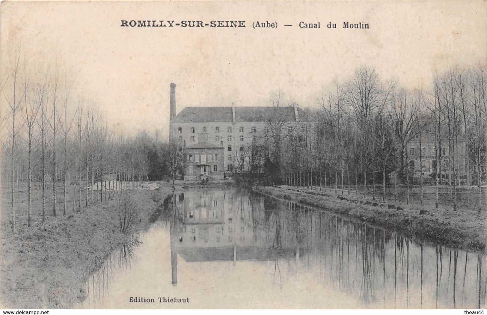 ¤¤  -   ROMILLY-sur-SEINE   -  Canal Du Moulin    -  ¤¤ - Romilly-sur-Seine