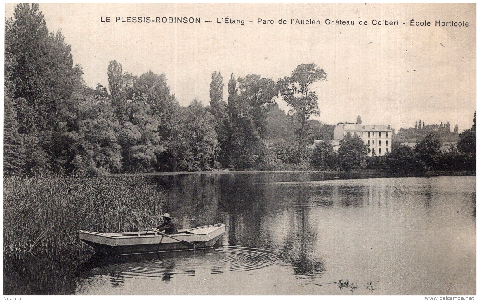 V14259 Cpa 92 Le Plessis Robinson - L'étang, Parc De L'ancien Chateau De Colbert - Otros & Sin Clasificación