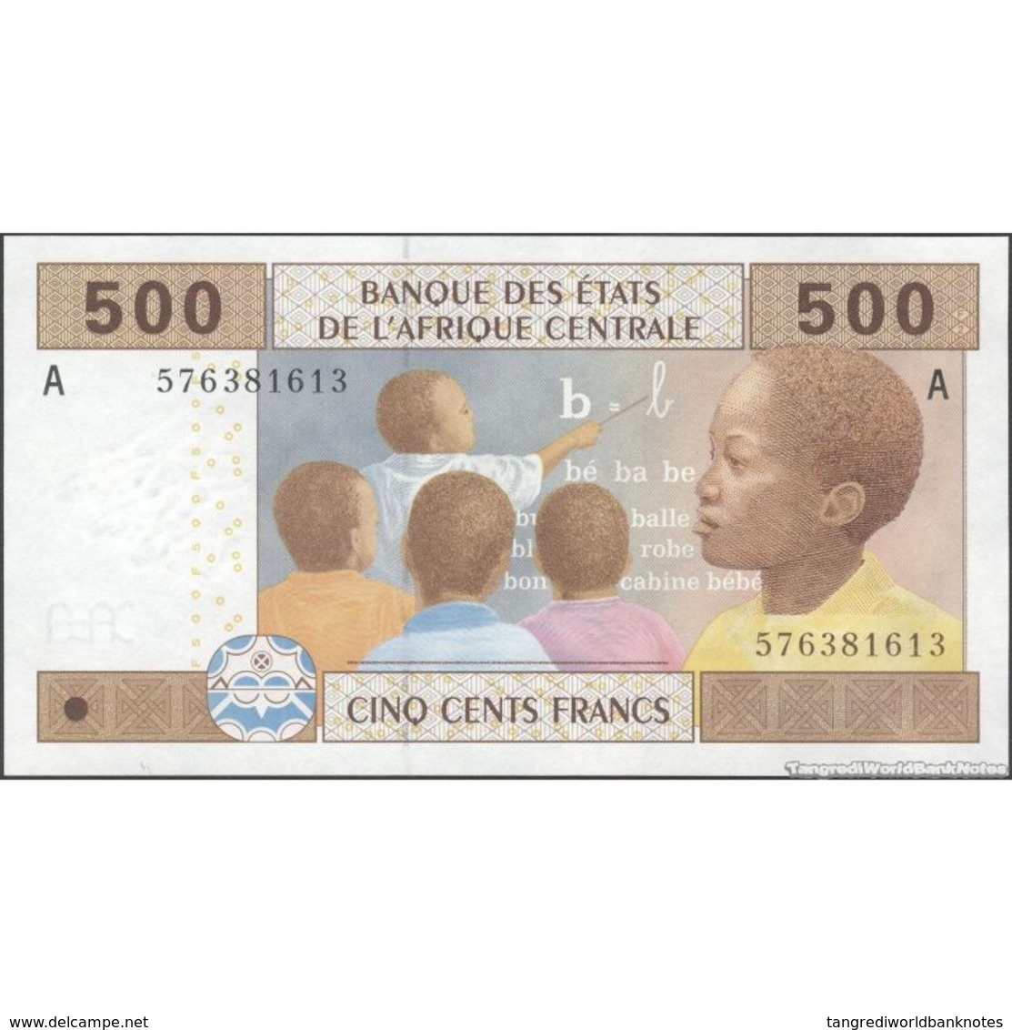 TWN - GABON (C.A.S.) 406Ac6 - 500 Francs 2002 (2015) UNC - Gabon