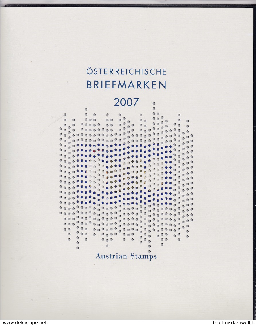 Österreich, Jahresmappe 2007** (M 106) - Ganze Jahrgänge