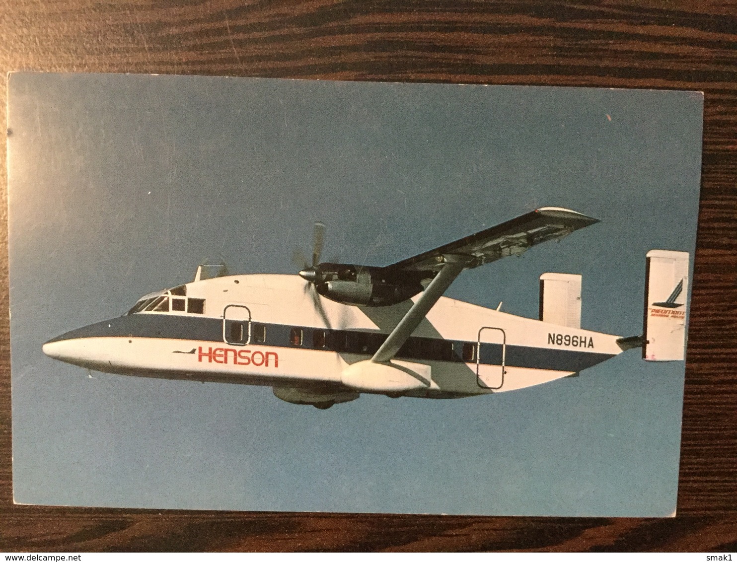 AK  AIRPLANE  HENSON AIRLINES  THE PIEDMONT REGIONAL AIRLINE  SHORT SD3-30  N896HA - 1946-....: Moderne