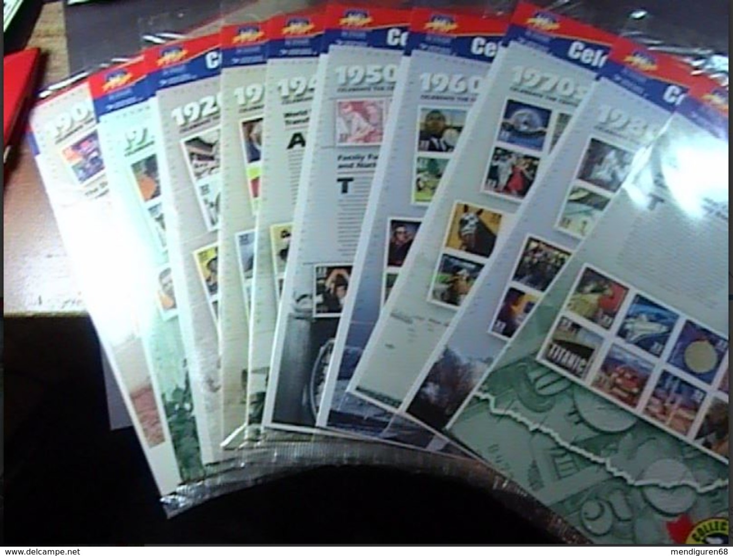 VERINIGTE STAATEN ETATS UNIS USA 1998 CELEBRATE CENTURY 10 MS SC 3182-91 YV 2680-3081 MI B40-51 SG MS3377 - Sheets