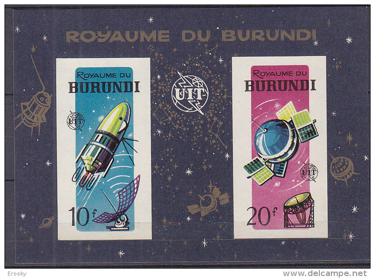 A1165 - BURUNDI BF Yv N°7 ND ** UIT ESPACE - Unused Stamps