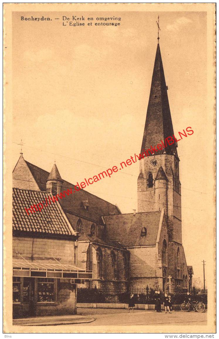 De Kerk En Omgeving - Bonheiden - Bonheiden