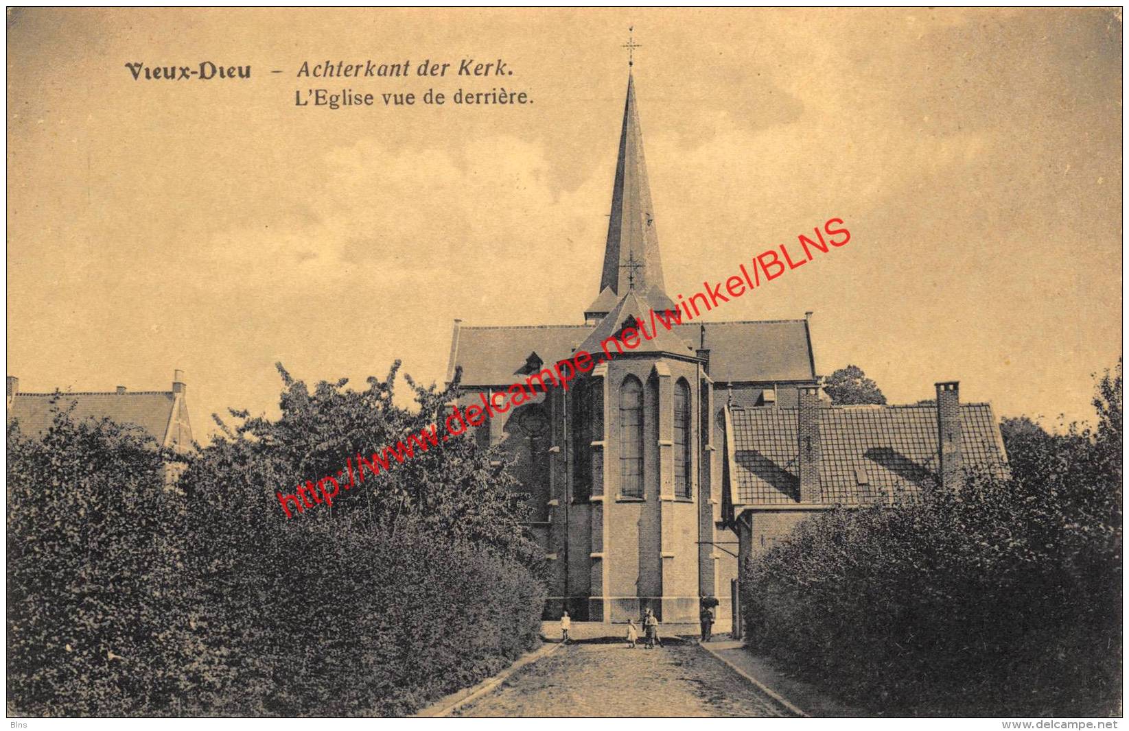 Vieux-Dieu - Achterkant Der Kerk - Oude-God - Mortsel - Mortsel