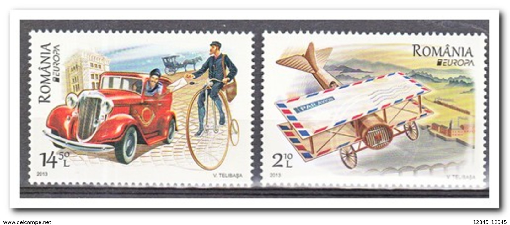 Roemenië 2013, Postfris MNH, Europe, Cept, Transport - Unused Stamps