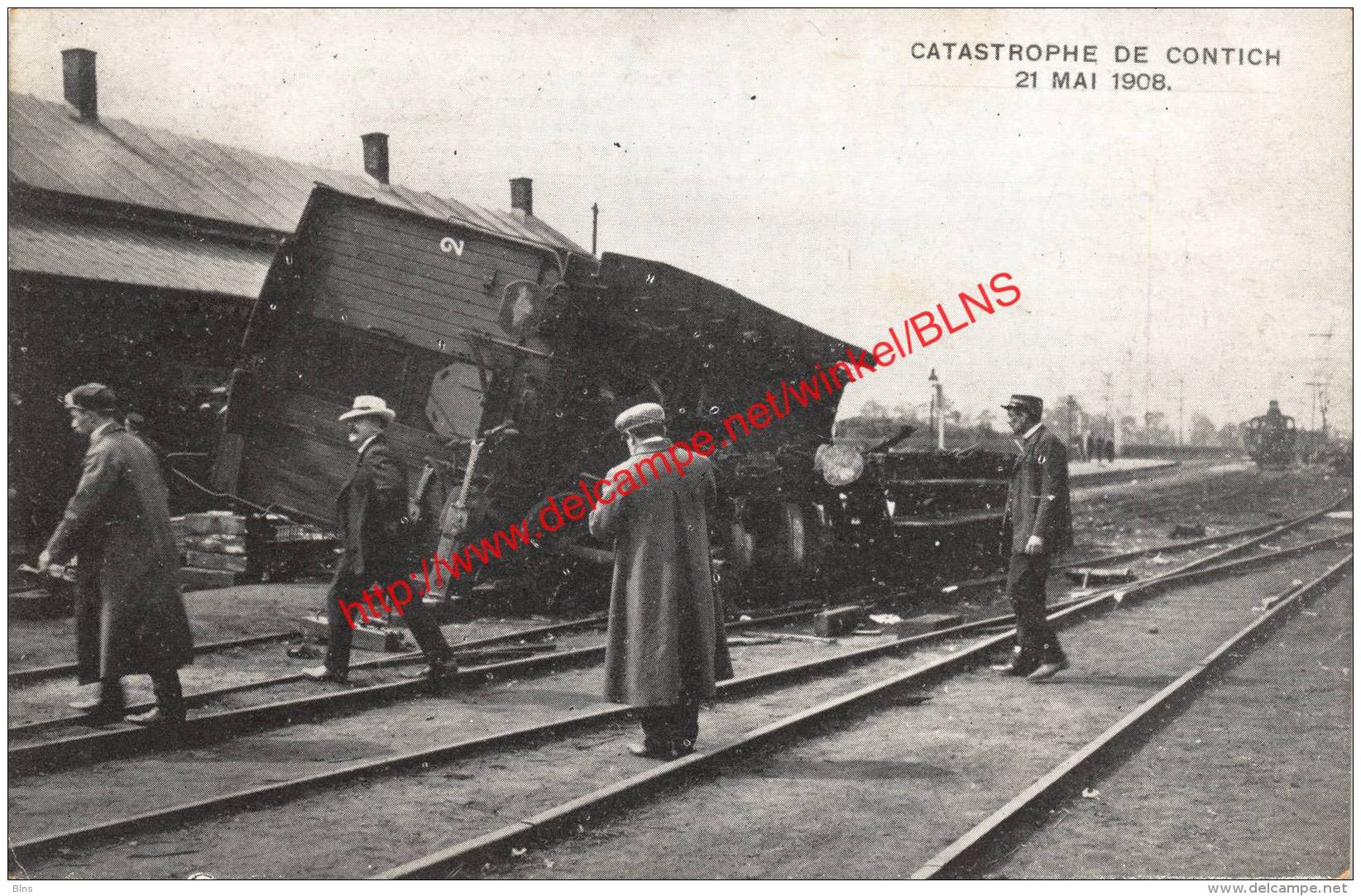 Catastrophe De Contich - 21 Mei 1908 - Trein - Kontich - Kontich